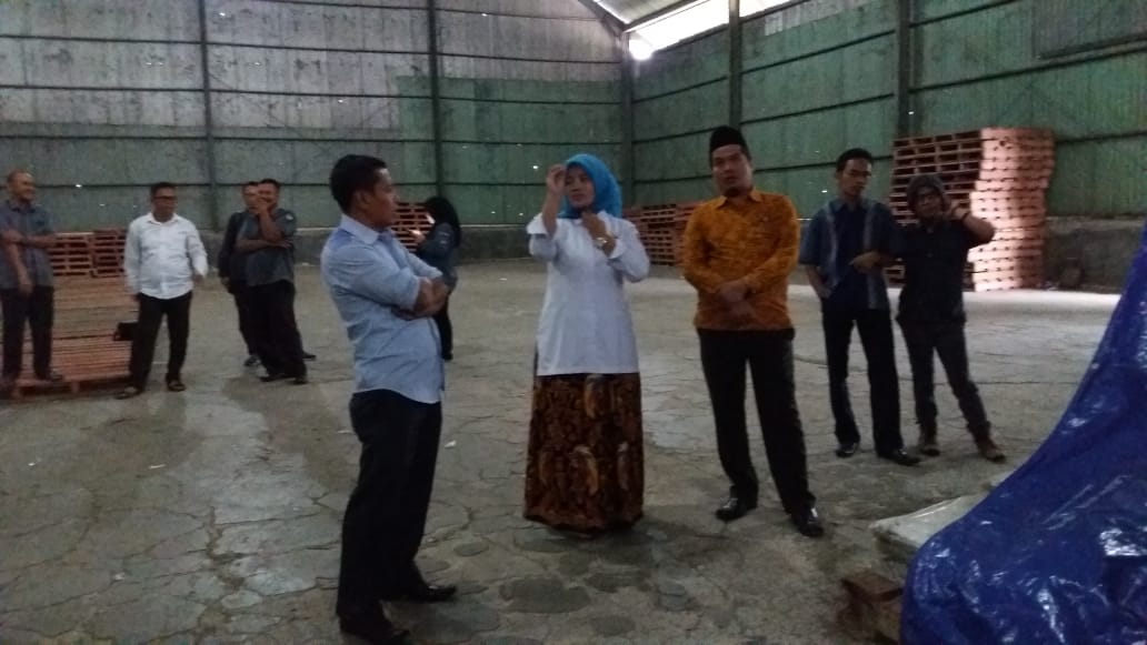 Pengawasan Berkala Dilakukan oleh Bawaslu pada Gudang Logistik KPU Pandeglang