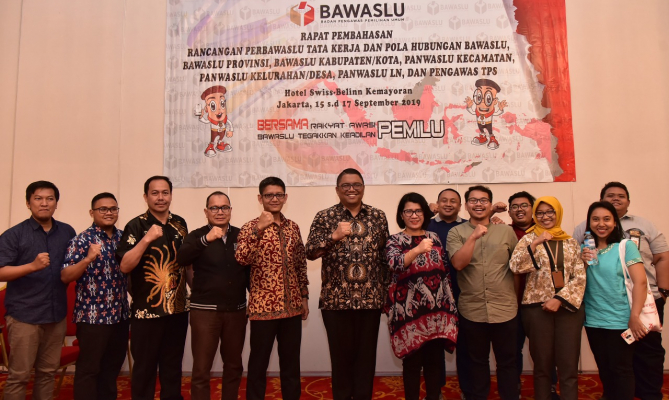 Jelang Pilkada 2020, Bawaslu Rancang Perbawaslu Tata Kerja dan Pola Hubungan