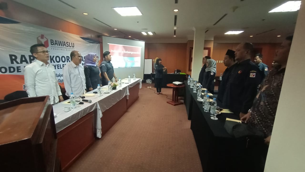 RAPAT KOORDINASI KODE ETIK PENYELENGGARA PEMILU