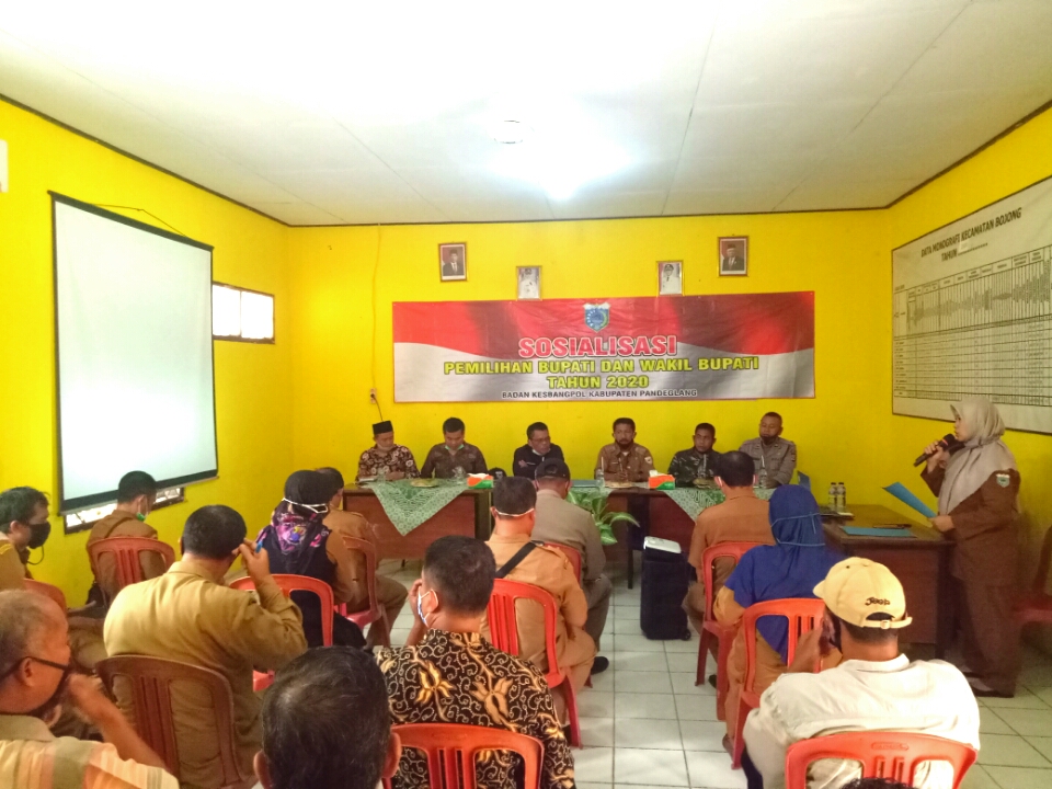 Bawaslu Pandeglang jadi Narsum dalam Sosialisasi Pemilihan Bupati