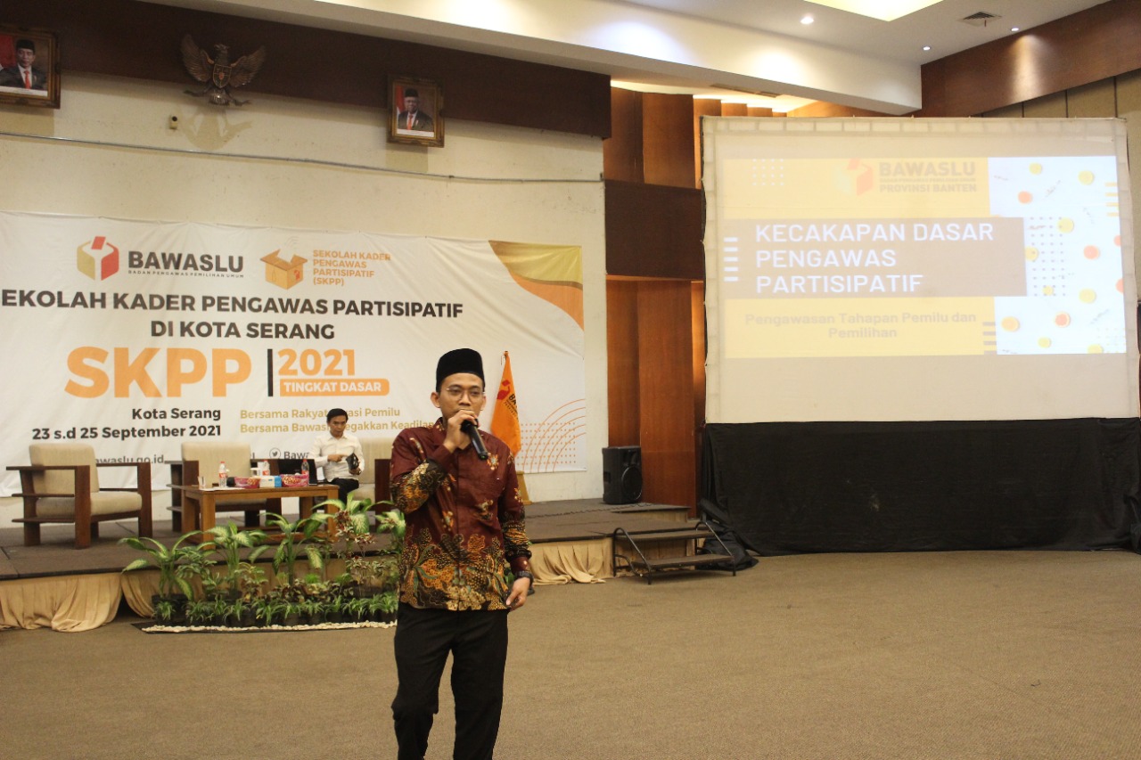 Anggota Bawaslu Banten, Nasehuddin Ajarkan Kecakapan Dasar Pengawasan Partisipatif