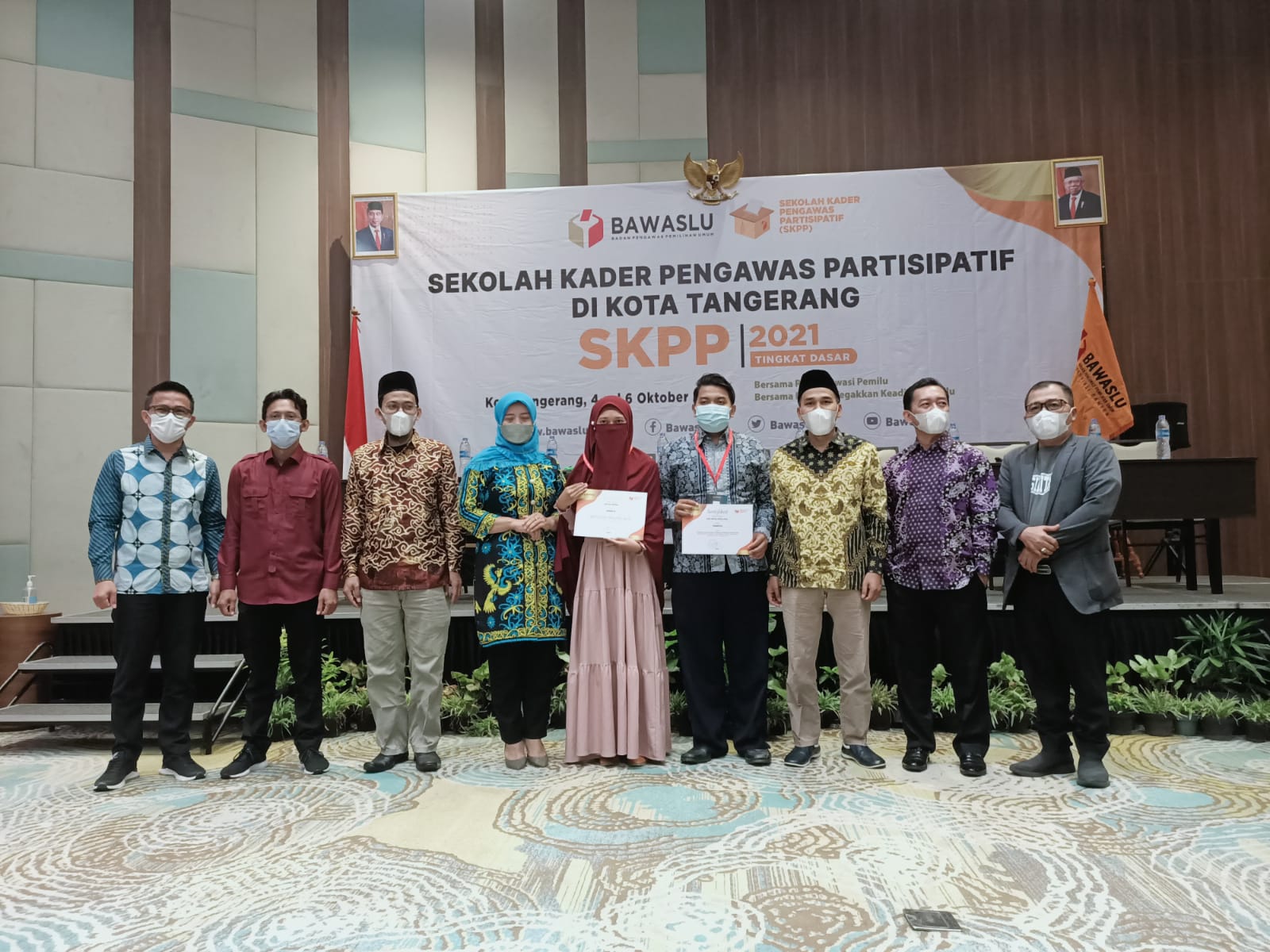 Tutup SKPP Di Tangerang, Bawaslu Banten Minta Kader SKPP Wujudkan Proses Demokrasi yang Positif