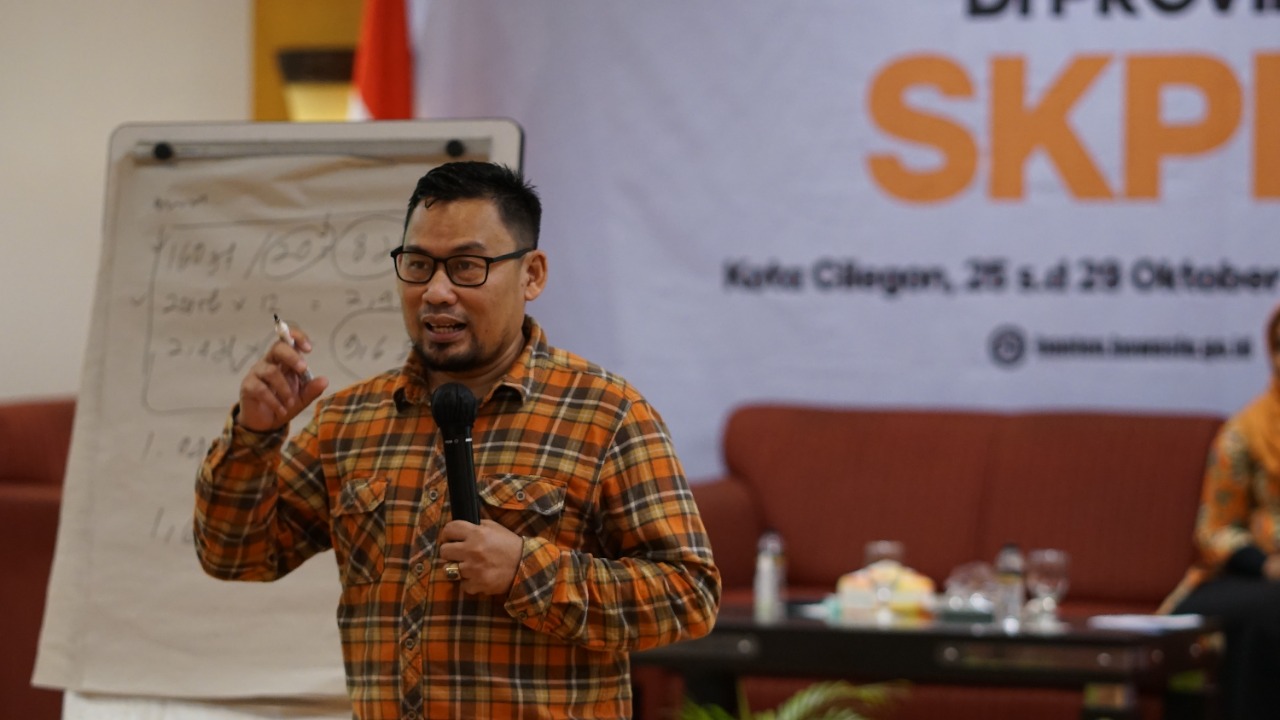 Anggota Bawaslu Provinsi Banten Ali Faisal Menjadi Pemateri SKPP 2021 Tingkat Menengah
