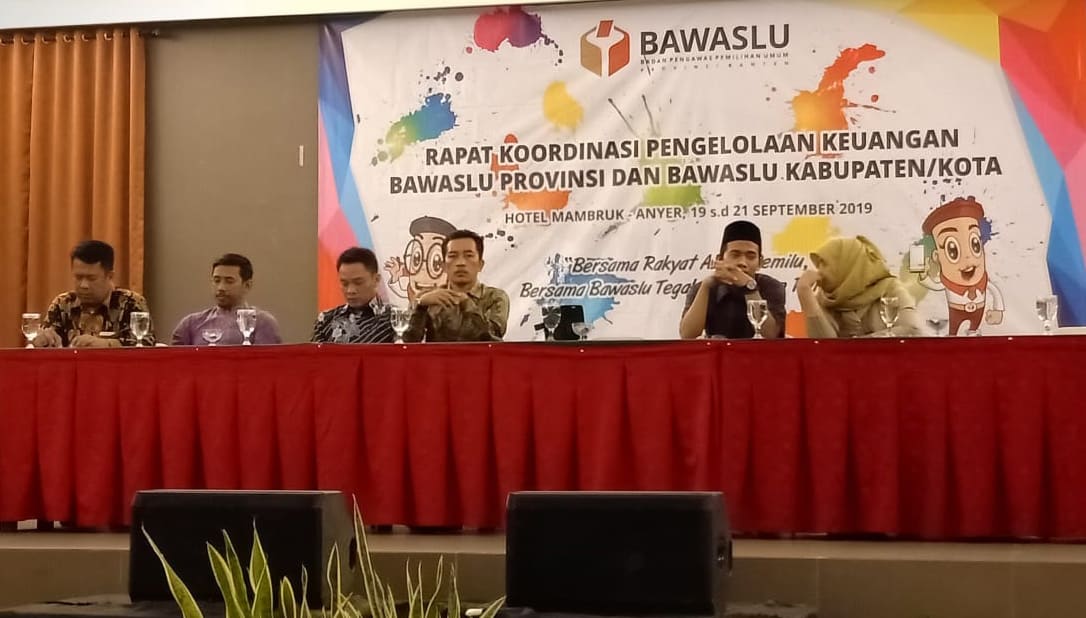 Pengelolaan Keuangan Barometer Akuntabilitas dan Transparansi Bawaslu Kabupaten Pandeglang