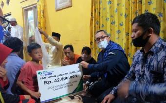 BPJAMSOSTEK Serang responi cepat meninggalnya Panwascam Cikeusik Ade Fajri Hakim