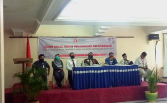 Kordiv Penindakan Pelanggaran Laksanakan Rapat Kerja Teknis Penanganan Pelanggaran