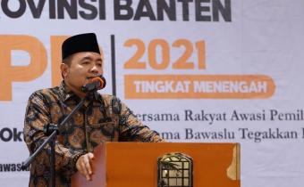 Menutup SKPP Tingkat Menengah Bawaslu Provinsi Banten, Afif: SKPP sebagai Inovasi Bawaslu dalam Pengawasan Pemilu