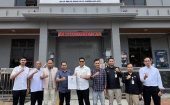 Foto Bersama Bawaslu, KPU dan Rutan Kelas II B Pandeglang